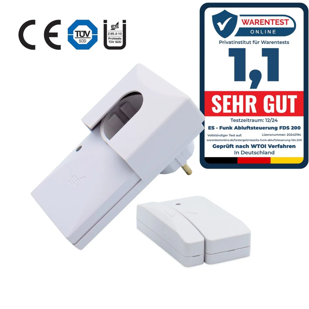 Système de commande sans fil pour hotte aspirante FDS 200