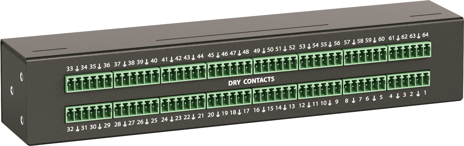Unidad Dry Contact 64 contactos