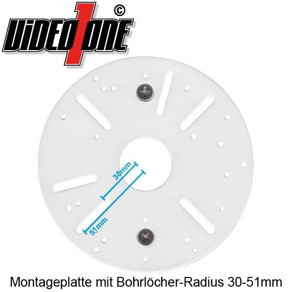 Soporte de techo telescópico universal VO-CM46