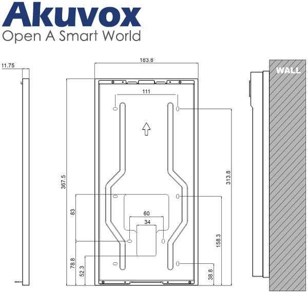 Kit de instalación de superficie AV-S539