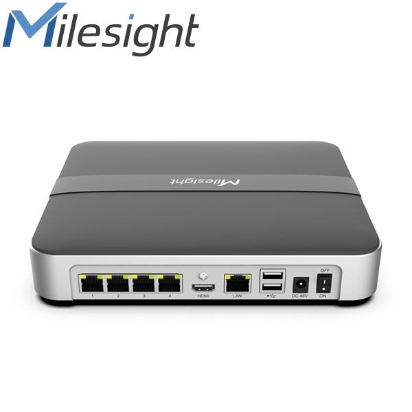 Grabador NVR Milesight ISIS-MS-N1004-UPC 4K