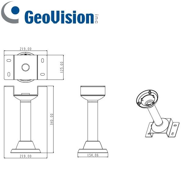 Soporte de techo GeoVision GV-MOUNT103