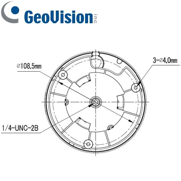 Cámara IP PTZ GeoVision GV-PTZ5810 IR de 5 MP
