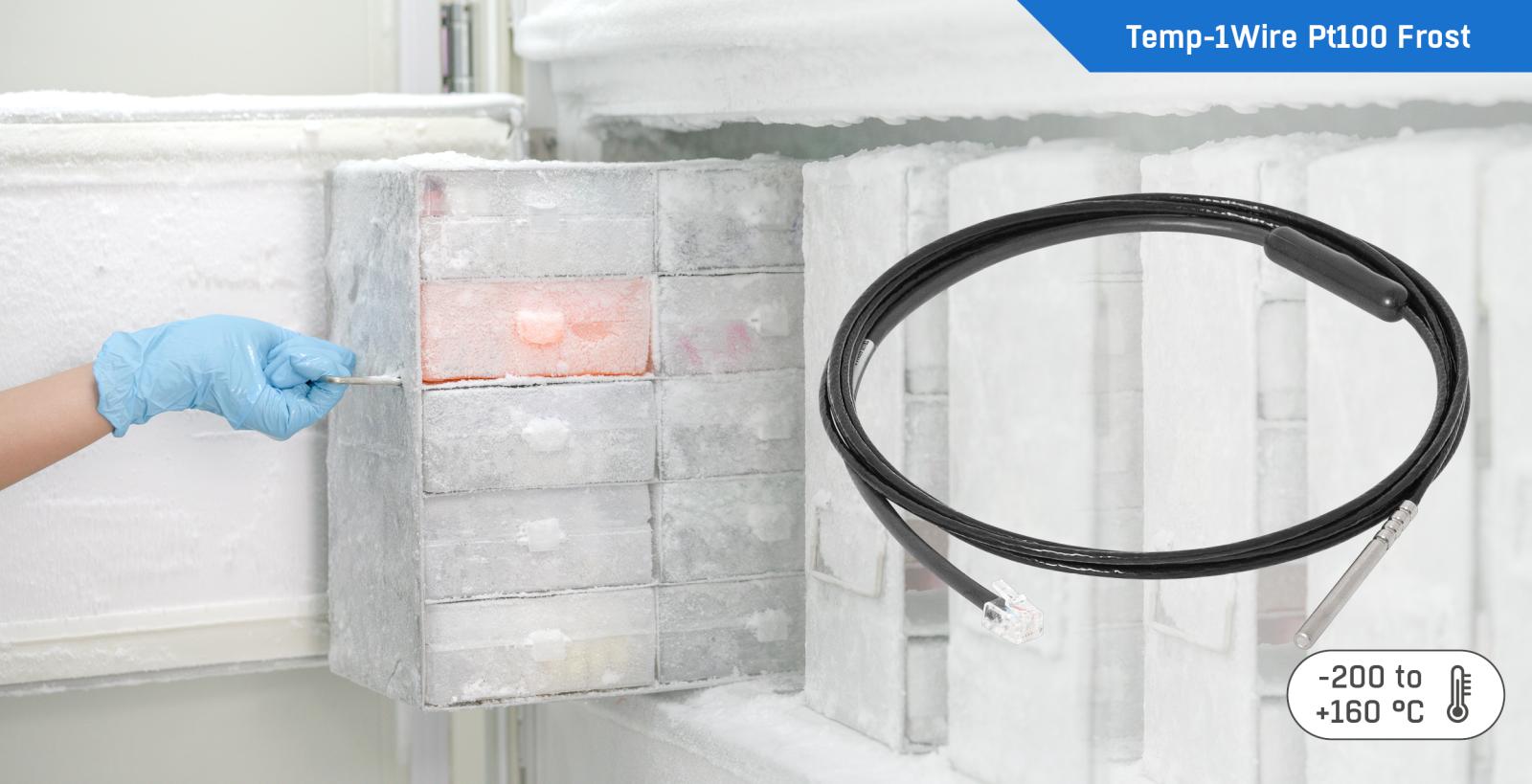 1WU-Temp Pt100 Frost 3m – Temperature Sensor