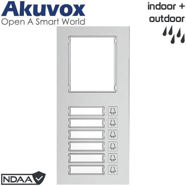 Intercom 90x30 Module AV-MD06 Akuvox Intercom Expansion Module