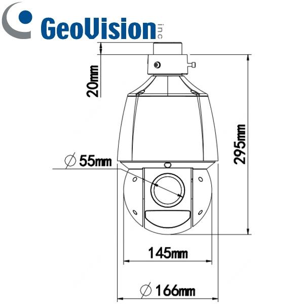 GeoVision GV-SD4825 IR 4MP PTZ IP Kamera