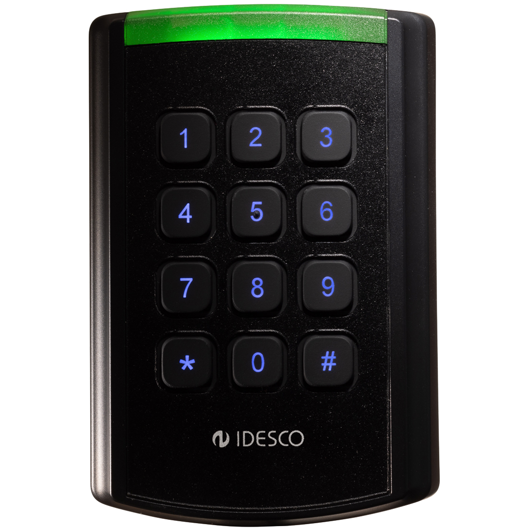 Lector de código PIN Idesco 8-CD 2.0 con PIN virtual o PIN de máquina virtual - Versión OSDPv2