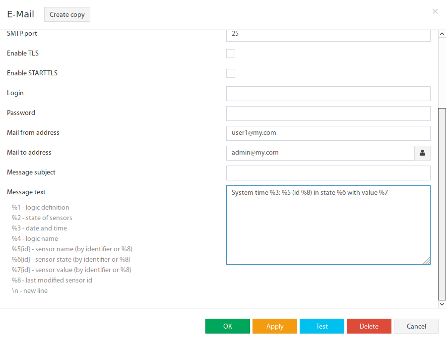 Configurar notificaciones de grupos