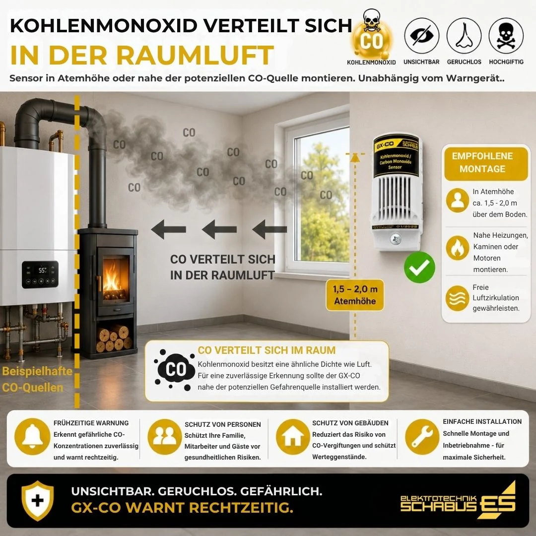 Sensor de gas GX-CO