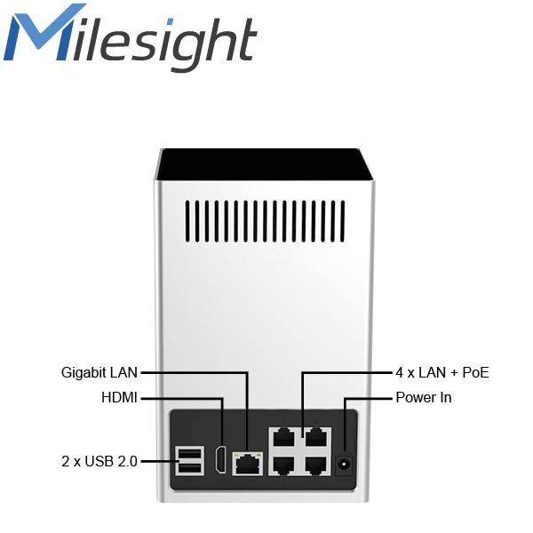 Grabador NVR 4K Milesight ISIS-MS-N1008-UNPC