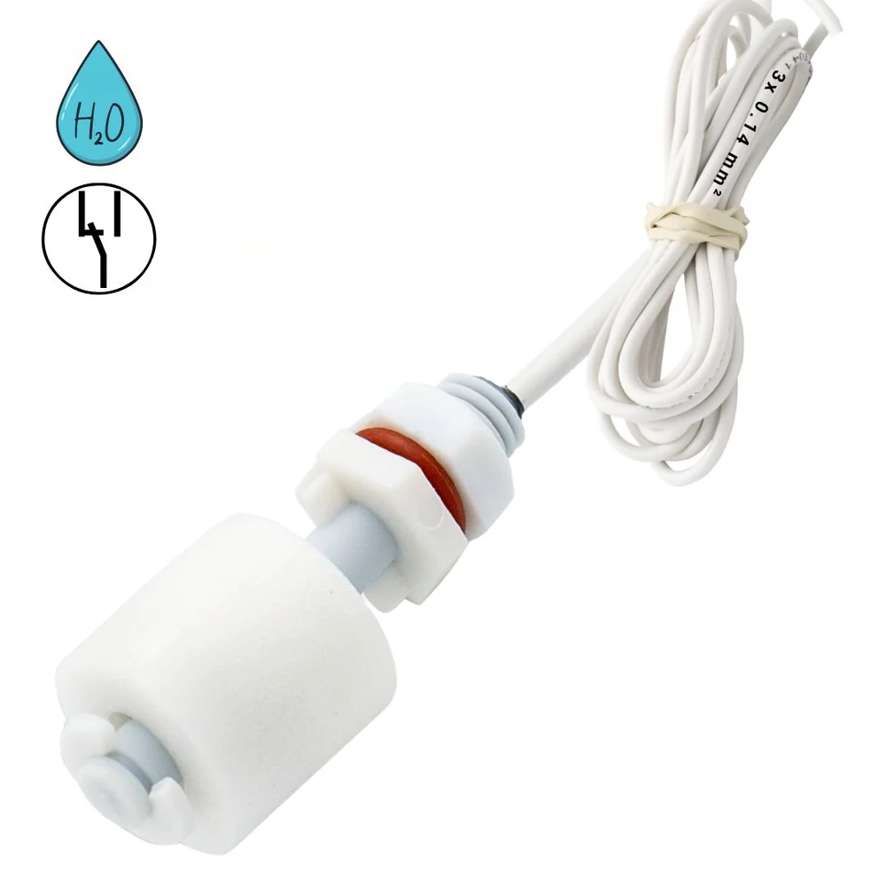 Mini Float Switch, Plastic Changeover Contact