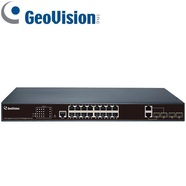 Switch PoE GeoVision GV-APOE1612