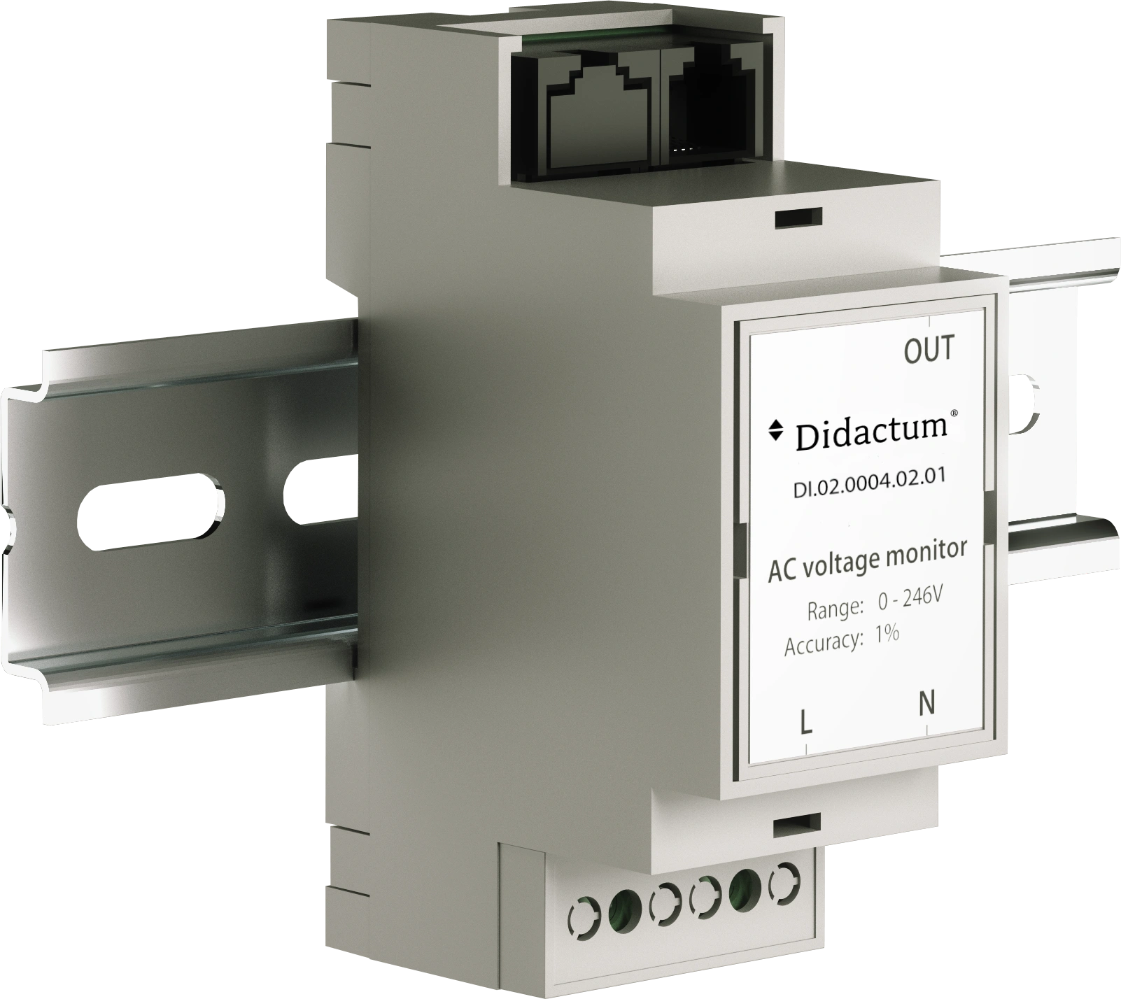 Dat Sensor For Ac Didactum DIN AC Sensor: Reliable Power Monitoring