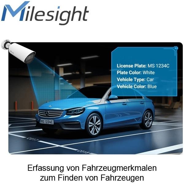 Cámara de Tráfico Milesight ISIS MS TS8266 FPC P de 8 MP y 4K