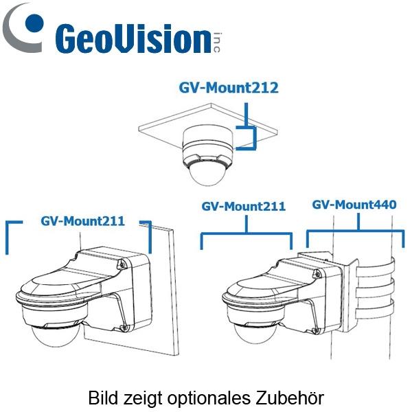 Cámara IP GeoVision GV-EBD2704-2.8 de 2 MP