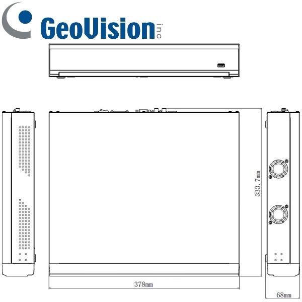 Grabador NVR GeoVision GV-RNVR3240-N de 32 canales