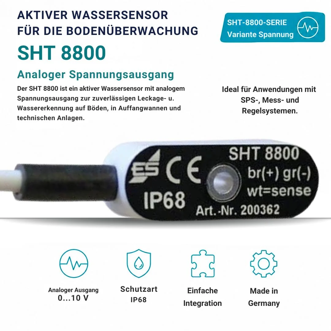 SHT 8800 – Active sensor for analog inputs