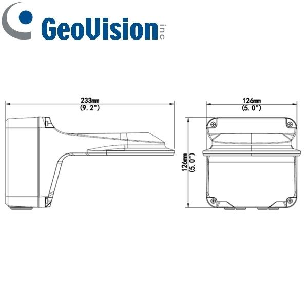 Soporte de pared GeoVision GV-MOUNT211