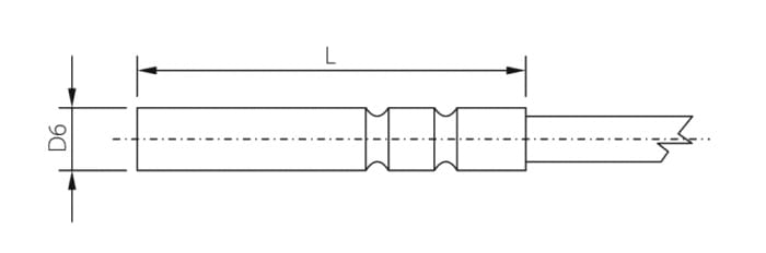 COMET SN270E – Sonda de temperatura Pt1000 para gases de escape y combustión hasta +400 °C