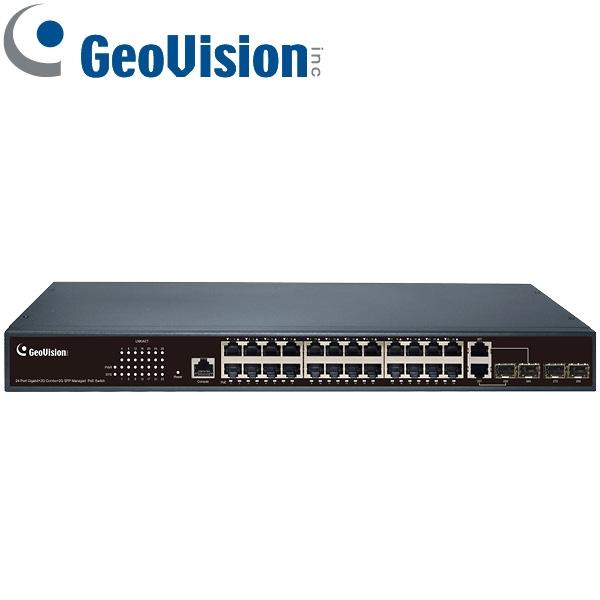 Switch PoE GeoVision GV-APOE2412