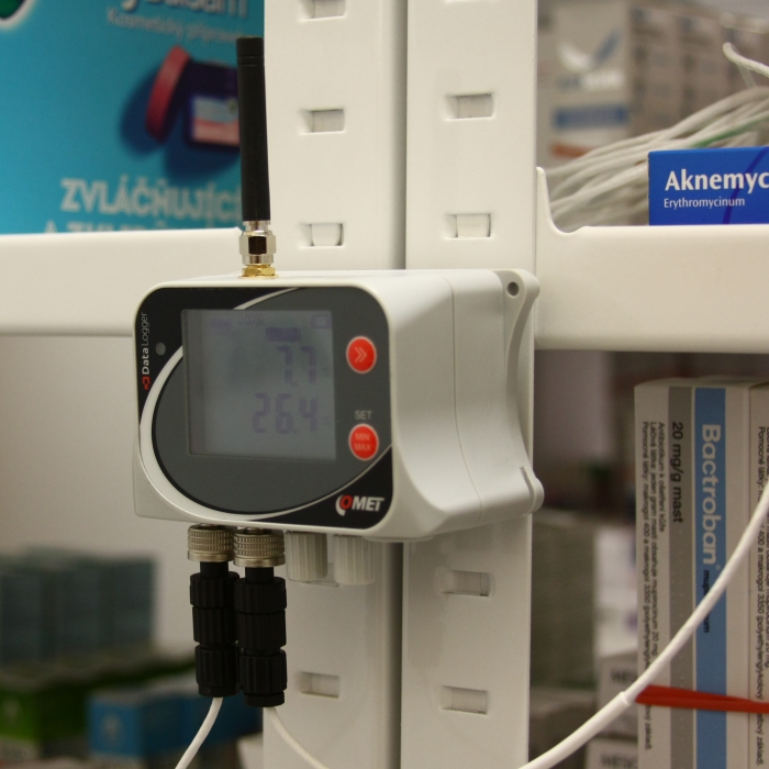 Soporte de montaje para fijar el registrador de datos GSM o de CO2 a superficies magnéticas