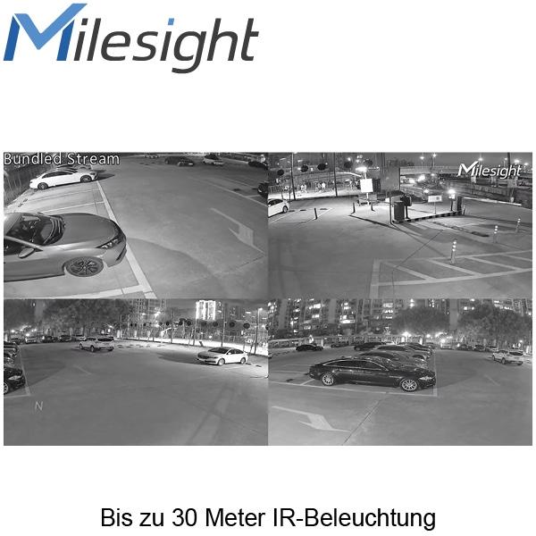 Milesight ISIS MS C5321 FPE 4x5MP Multivision IP-camera