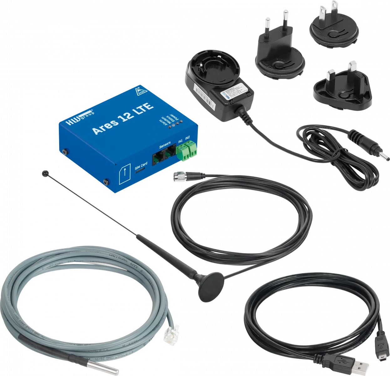 Ares12 LTE - industrial remote monitoring system