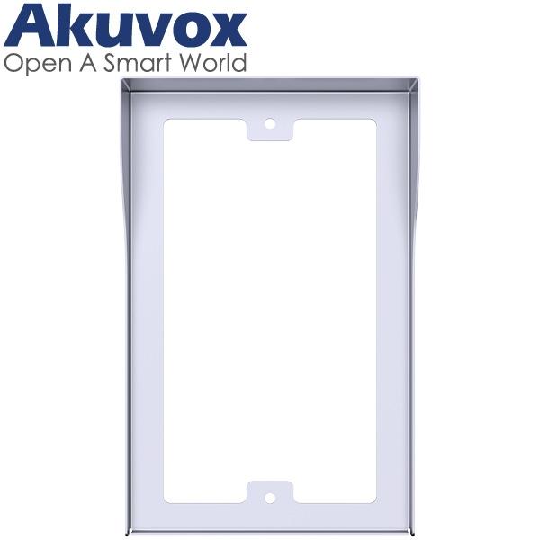 Cubierta protectora contra la lluvia AV-R20A/R25A RAIN SIW para montaje empotrado, color plata