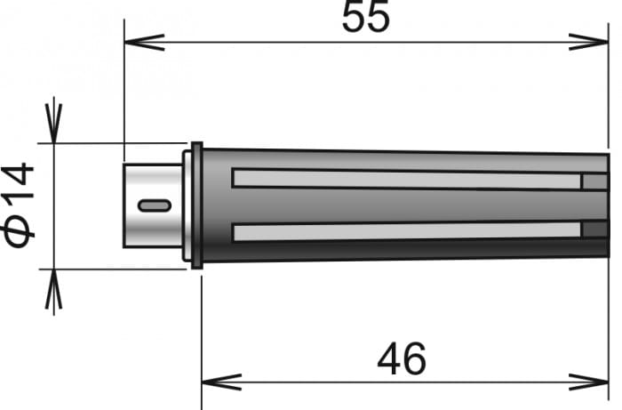 COMET DIGIS/M – Sonda de Temperatura y Humedad, -10 a +60 °C, Conector MiniDin