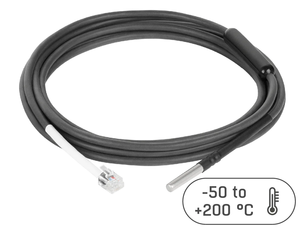 Sensor Temp Monitor Pt100 temperature sensor - Precise temperature monitoring IP67