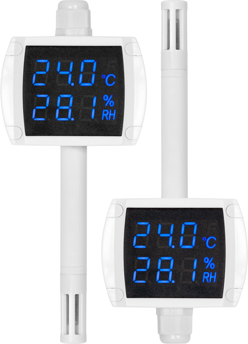 RTU-HTemp Display - Temperatuur- en vochtigheidssensor RS485