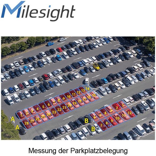 Cámara de gestión de estacionamiento Milesight ISIS-MS-PMC8266-FPC de 8 MP y 4K