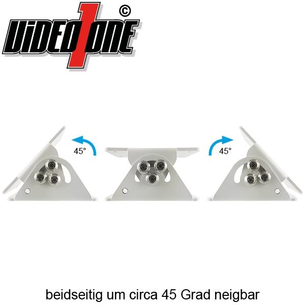 VO-CMB10W Adapter voor schuine plafonds