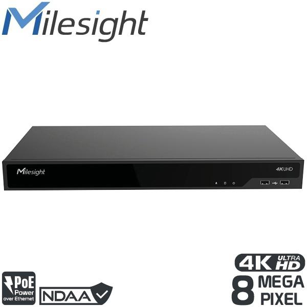 Enregistreur NVR 16 canaux Milesight