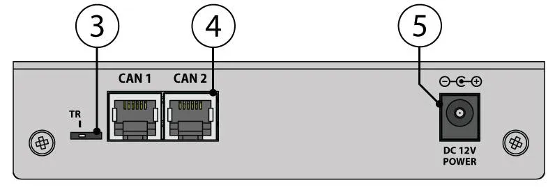 Unidad de expansión Didactum de 8 puertos para sensores – conexiones 3 a 5