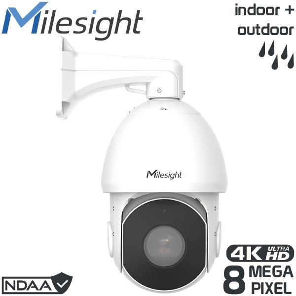 Caméra IP PTZ 8 MP Milesight