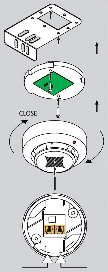 Montaje del Sensor de Humo Didactum