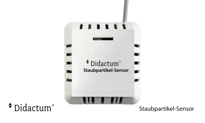 Sensor de particulas de polvo Didactum - totalmente montado