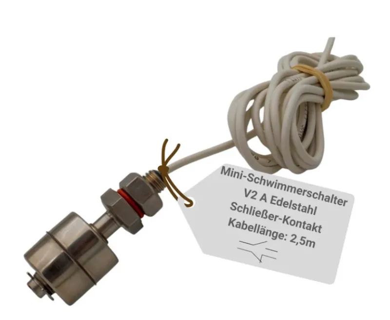 Mini-flotteur V2A acier inoxydable
