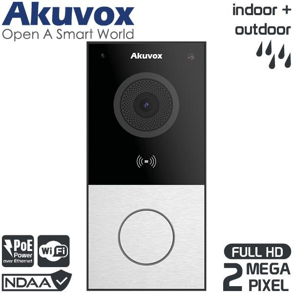 Interphone vidéo Akuvox AV-E12W